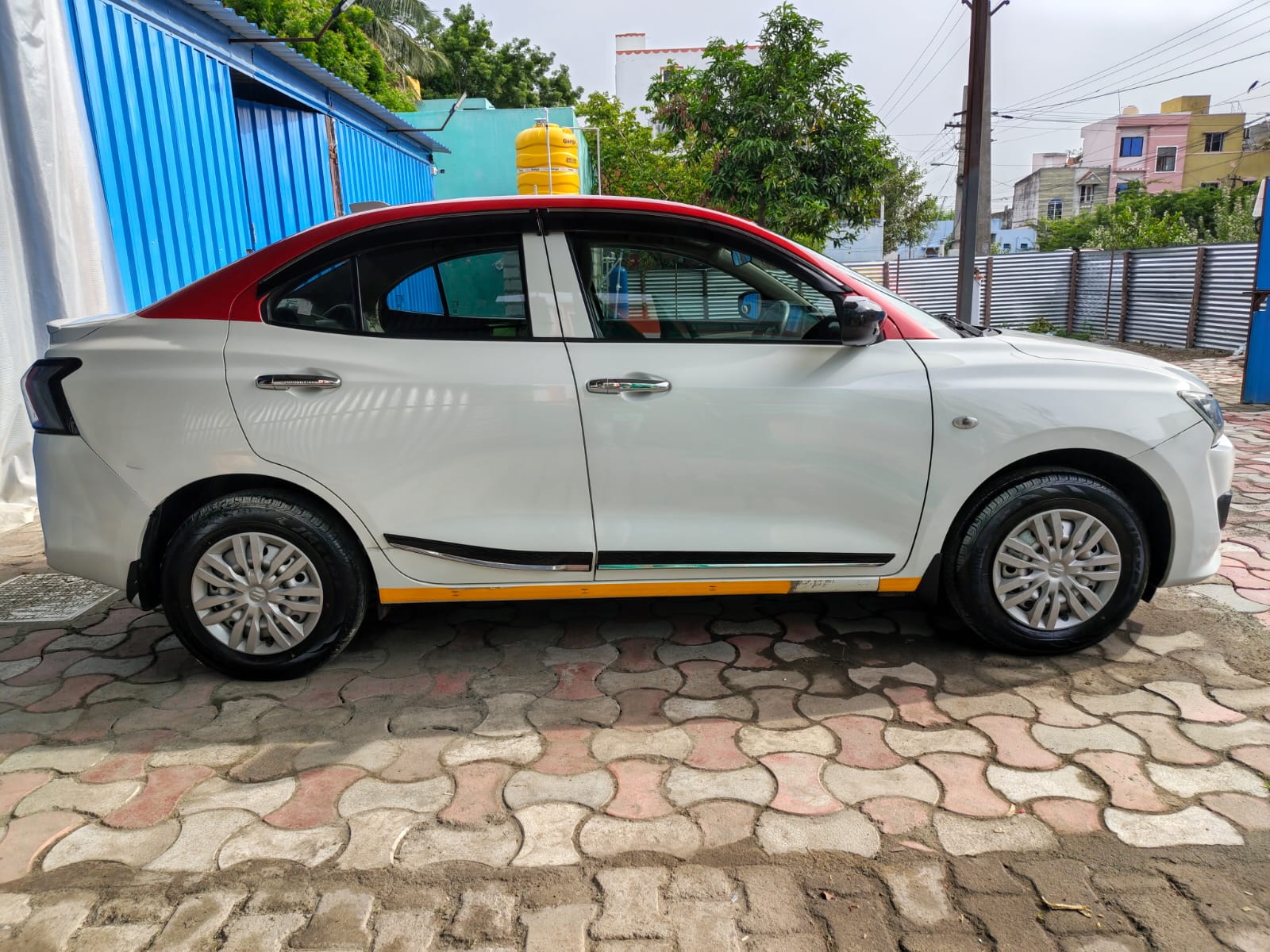 White Sedan Detailing