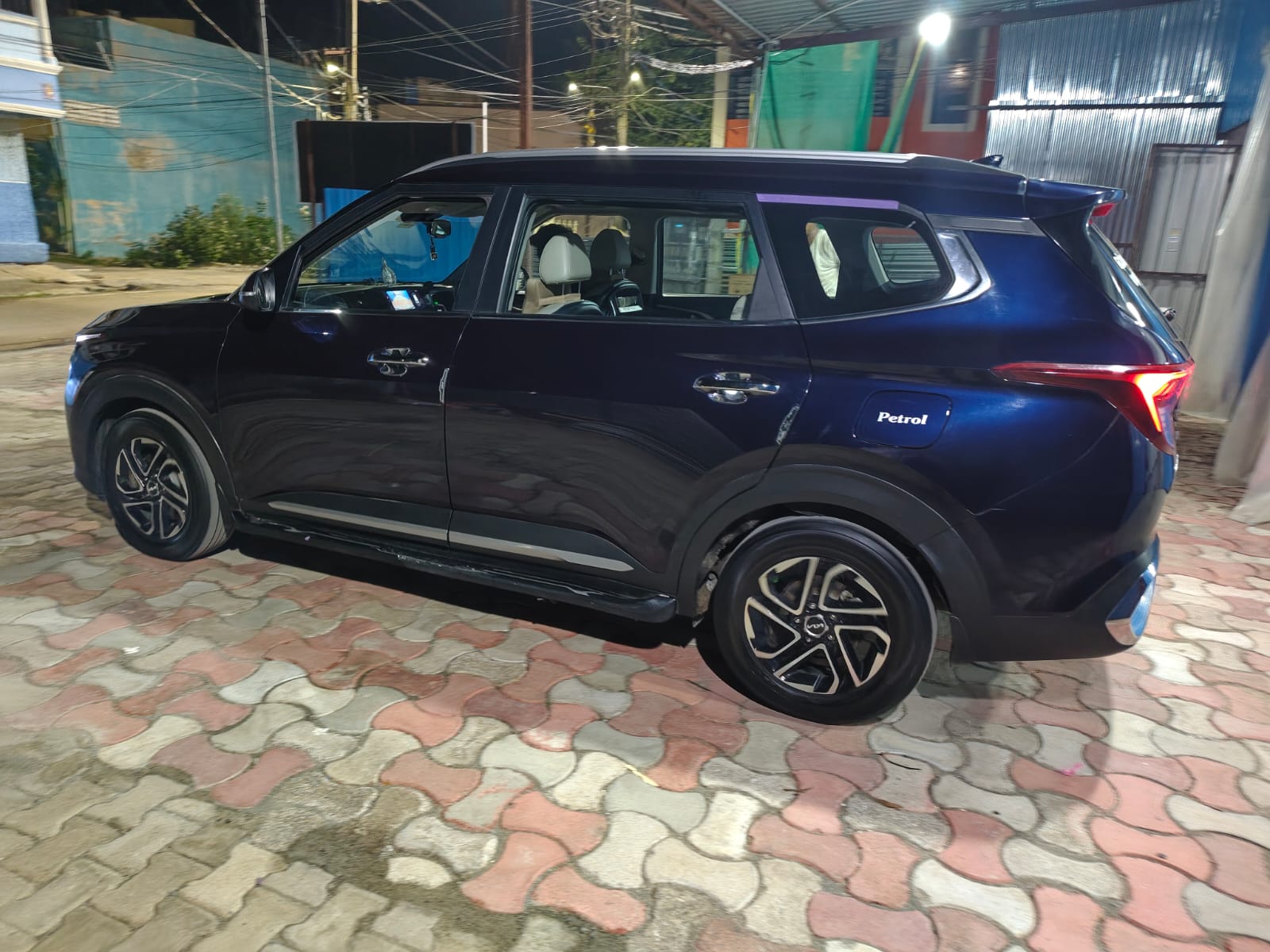 Navy Blue SUV Detailing